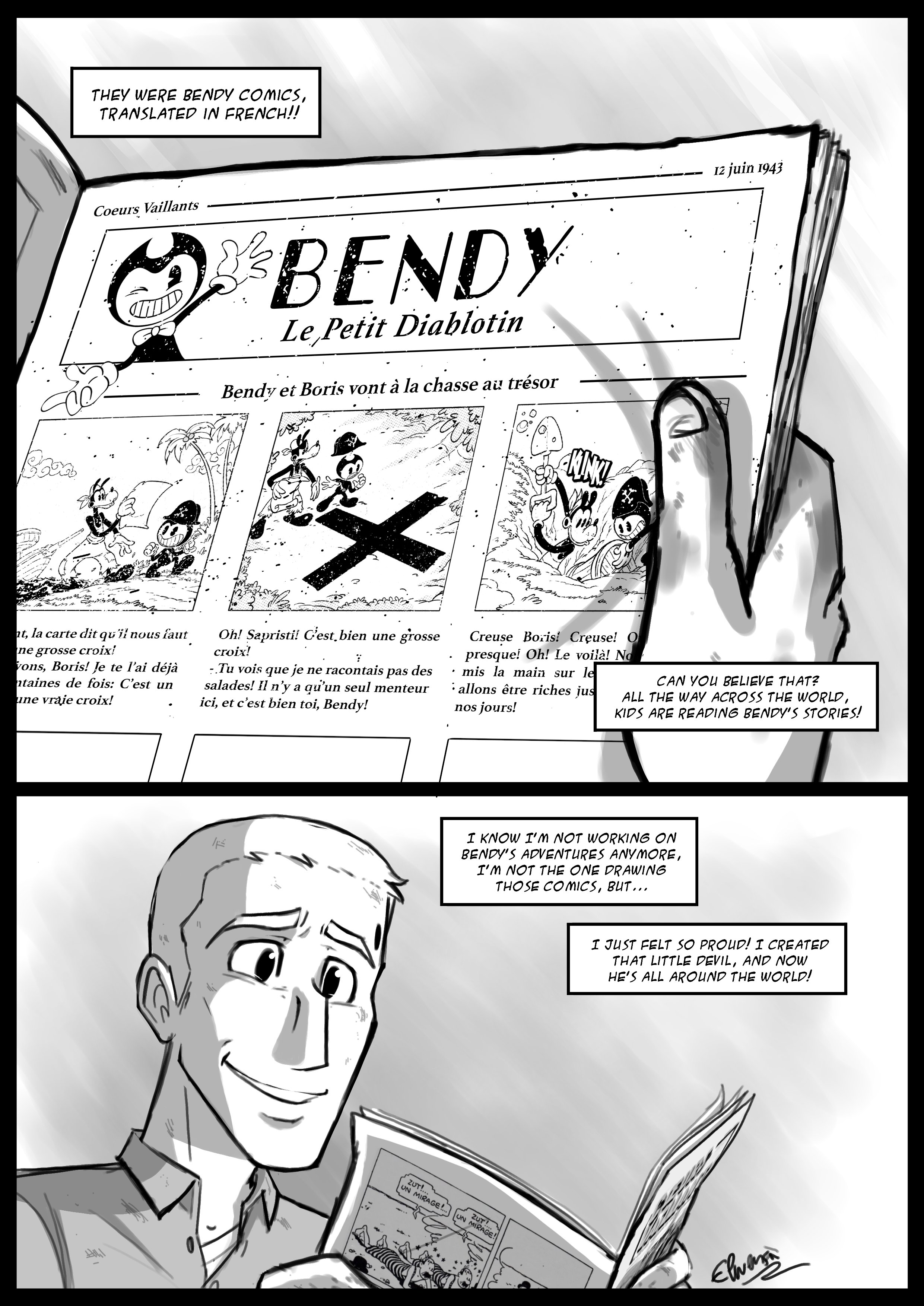 Elwensa Bendy Le Petit Diablotin Part 1 2 This Is What Happens When I Take Advantage Of My Native Language X Batimnewsoul T Co Vduxkpxyz0 Twitter