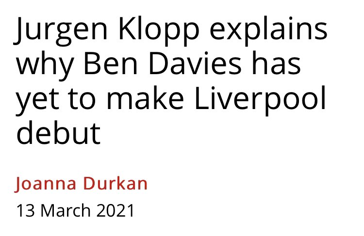 January 2021:An unprecedented injury crisis sees Liverpool without a single senior centre back available for the rest of the season. Jurgen Klopp’s initial requests for one are denied for financial reasons. He is eventually given £2m to cover for his 3 injured CBs. Absurd.