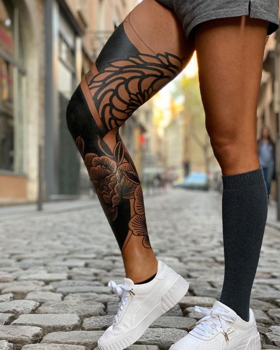 Inkedmag's tweet photo. This leg sleeve is 🔥🔥 Ink by IG: @wildhands and IG: @tompoucetattoo https://t.co/Uu2spDjpUR