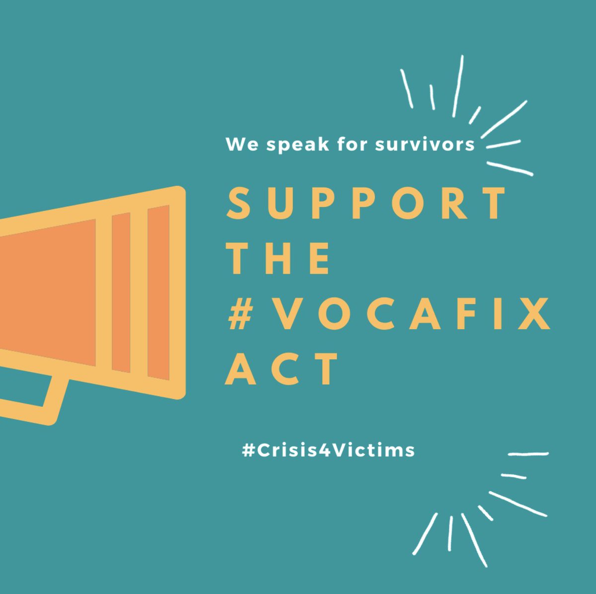 FUTURES joins 1,700 victims’ rights orgs and government agencies urging Congress to pass H.R.1652 / S.611: the #VOCAFix. Lifesaving services for survivors are on the line, and the Senate must act to prevent a #Crisis4Victims. Read the letter here: tinyurl.com/23drue5v