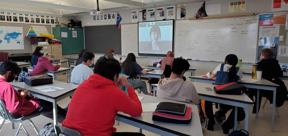 Super honoured to have BRC @IB_DP alum (Class of 2016) @brooklynmattila share her IB exam insights plus preparation tips with the @StoonPubSchools @BRCSaskatoon IB 30 class yesterday! #brcibcommunity #standingontheshouldersofgiants