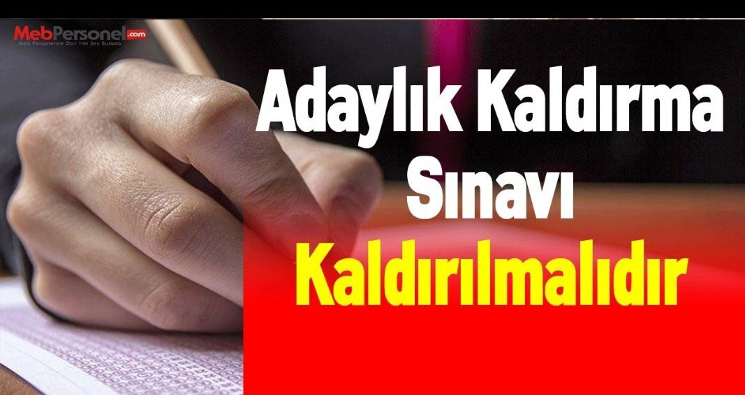ZiyaHocaAKS Kaldırılsın

Sn <a href="/ziyaselcuk/">Ziya Selçuk</a> hocam atanıp mutlu olacağız derken AKS'nin stresini yaşıyoruz. AKS kaldırılmalı atanmış öğretmenler Kpss sürecinde yeterince yıprandık daha fazla yıpratmayın.

<a href="/omerinan06/">Ömer İNAN</a> <a href="/safran1958/">Mustafa SAFRAN</a> <a href="/ukilic3/">Uğur Kılıç</a> @demiiryakup