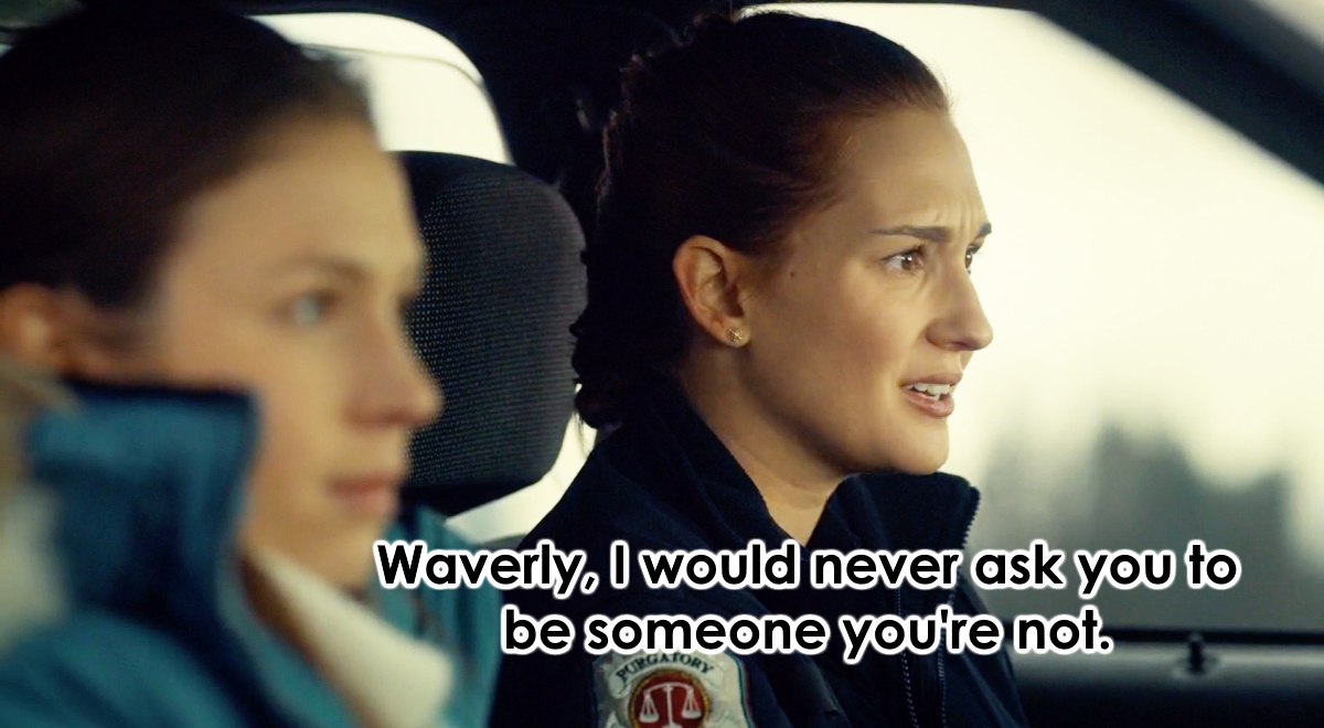 Continuing my list of things about  #WynonnaEarp that bring me joy:3) how Nicole Haught is uncompromising. She doesn't ask people to be who they aren't, she doesn't tolerate patriarchal bullshit, she doesn't cheat at drinking games, she's your sheriff #BringWynonnaHome  @TheCW