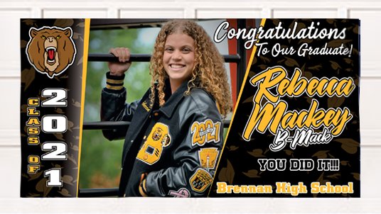 3' X 6' Graduation Banners a1sportstx.com/product/gradua…
<a href="/NISDBrennan/">Brennan High School</a> #brennanhs #brennanbears #bfnd #brennanseniors #seniorbanners