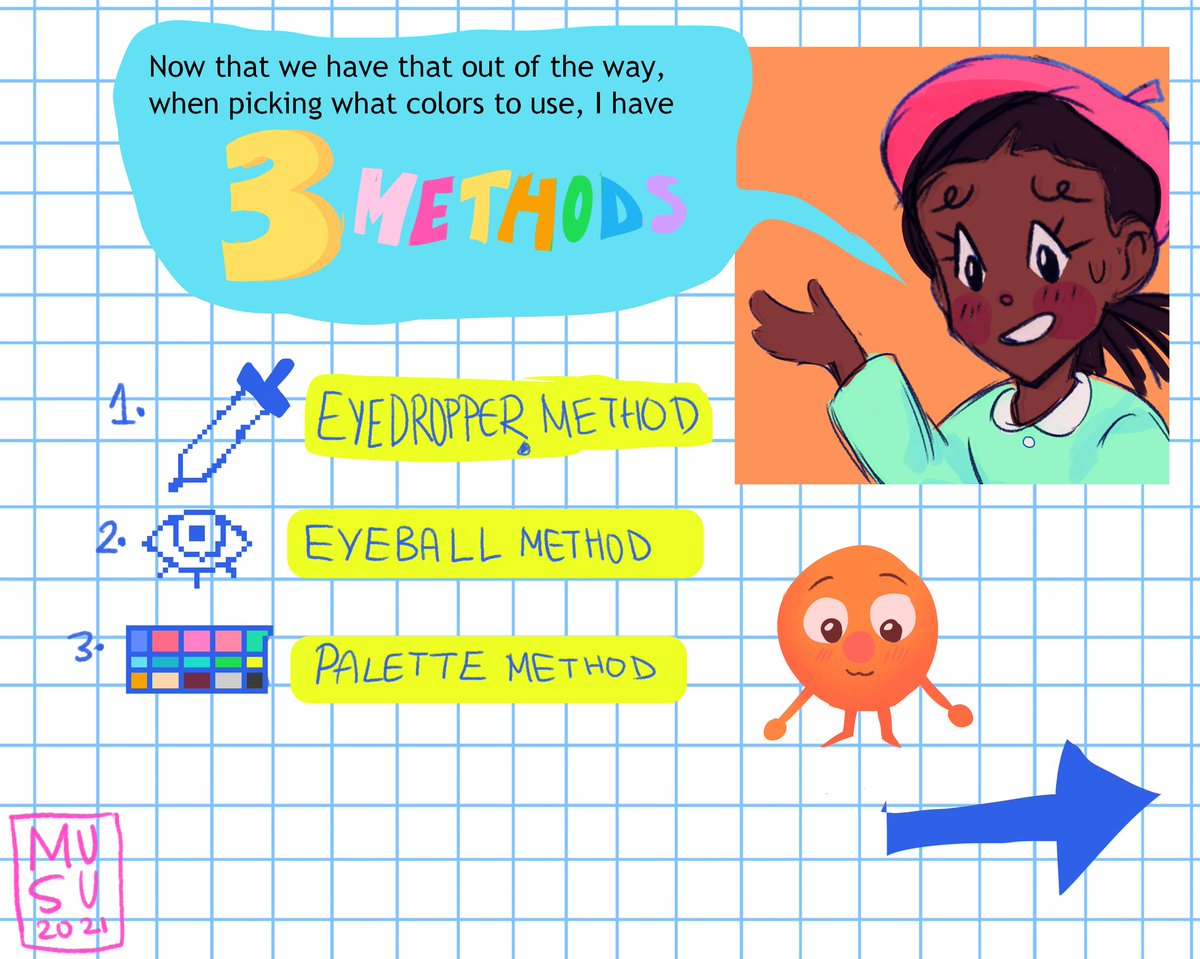 Mususart's tweet image. 🌈🎨🖍How I pick colors🌈🎨🖍
Finally made a tutorial for this.
I&apos;m gonna be honest tho, I just have abt a 40% understanding of color theory😅
I hope I was able to answer all your questions and if I wasn&apos;t ,feel free to ask me in the comment section.
Insp: @cottonsprout