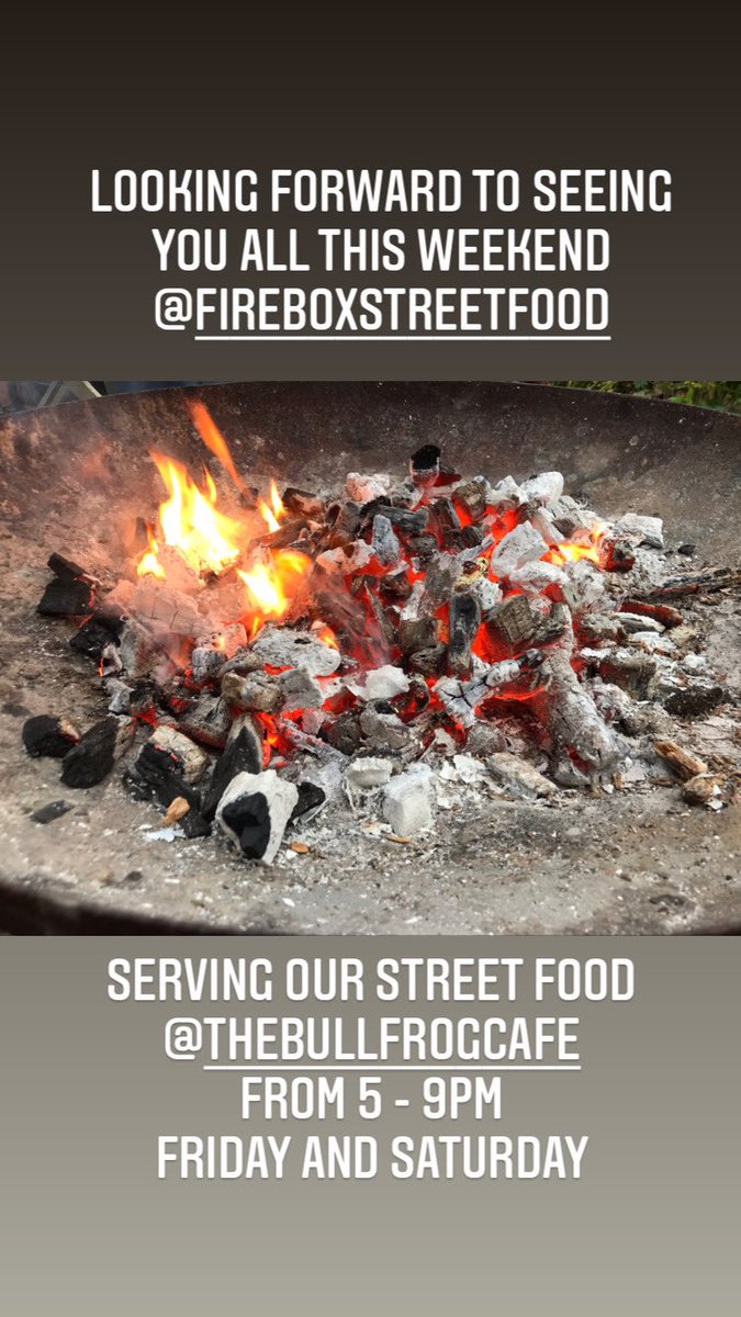 This weekend - come see us