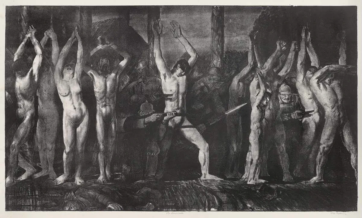 The Barricade No. 2 (1918) by George Bellows

As wallpaper: https://twopeoplesoftware.com/artpaper/collections/3/146

#GeorgeBellows #Artpaper
