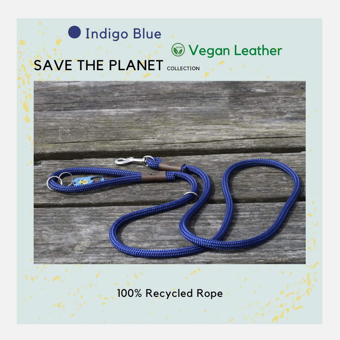 We are featuring our Leather Accent - Indigo Blue designed leash! Our Save The Planet collection comes from 100% recycled plastics! 
.
.
.
#dogs #dogsofboston #dogsofnyc #dogsofchicago #doglover #smallbusiness #business #customleash  #dogwalker  #customproducts #makeityourown