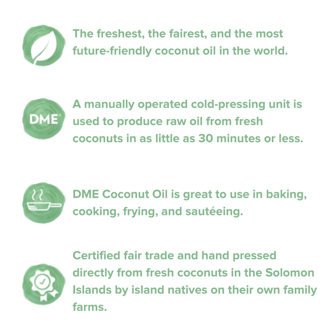 AlphaFats's tweet image. Alpha DME Coconut Oil is the freshest, fairest, most future-friendly coconut oil. You can taste the difference!

#naturalhealth #Keto #CoconutOil #FairTrade #DME