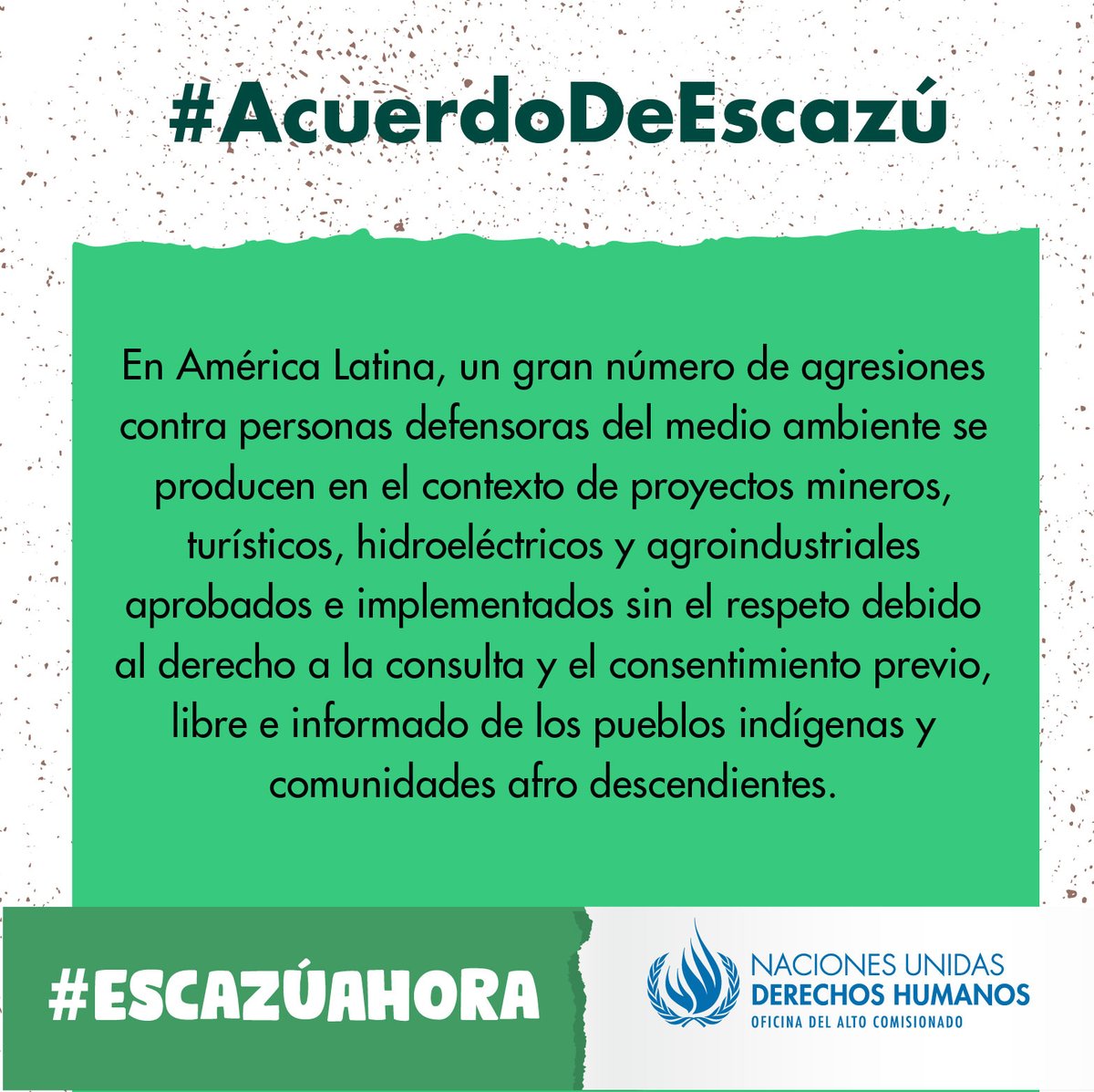 Ilustración con información sobre el Acuerdo de Escazú. Disponible en https://bit.ly/3sz9tQ1