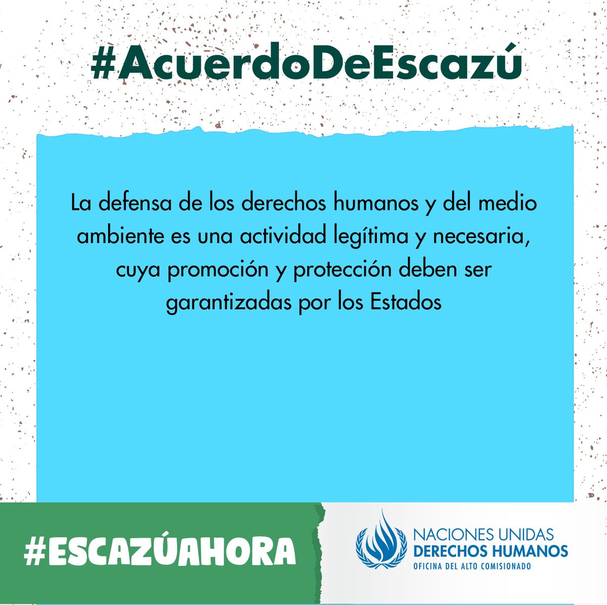Ilustración con información sobre el Acuerdo de Escazú. Disponible en https://bit.ly/3sz9tQ1