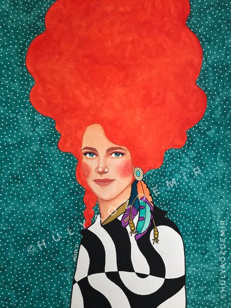 “go easy now” (30x40cm watercolour on paper)