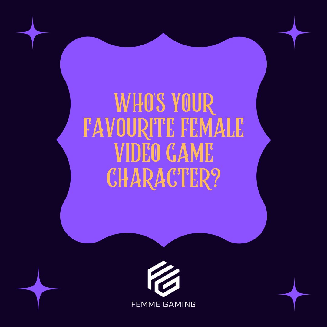 Ok ladies, who is your favourite female video game character? 🥰 🙌🏾

#FemmeGaming #femmearmy #ratedfemme

#gamers #girlgamers #womeingames #freedom #gamermom #girlgamer #domesticviolenceawareness #playstation #xbox #nintendo #pc #gamermom