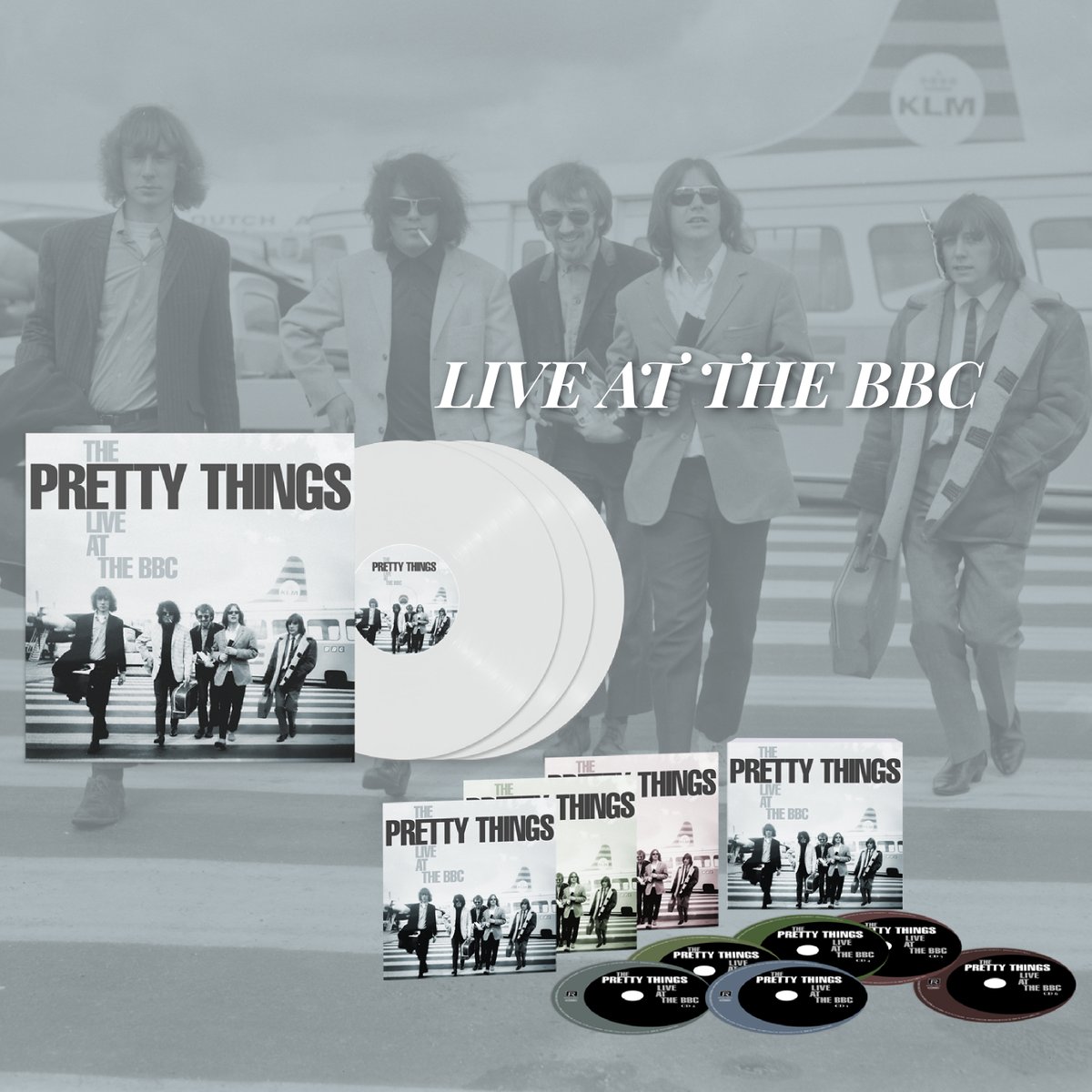 Los PRETTY THINGS fueron inicialmente algo así como la versión guarra de los Rolling Stones; luego viraron a la psicodelia y el rock duro. Trayectoria reflejada en sus recopilatorios LIVE AT THE BBC. La edición más completa sale en junio: son 6 CDs o 3 LPs youtu.be/QKIxqpcjhrw
