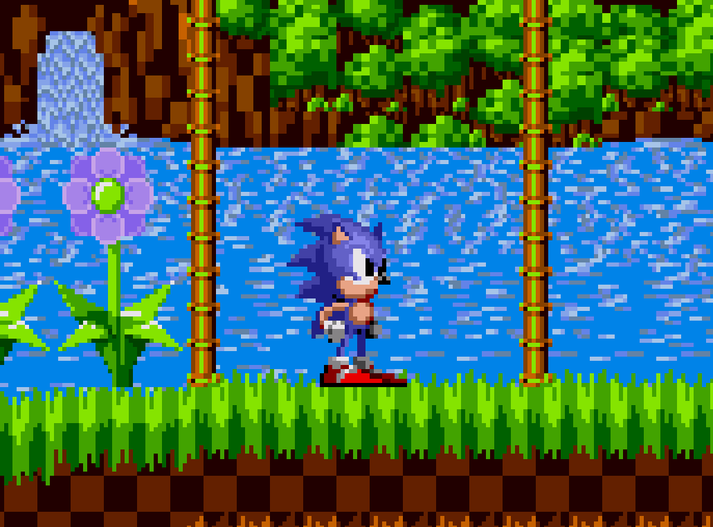 CRT Pixels 📺 on X: Sonic the Hedgehog (1991, Sega) - Genesis