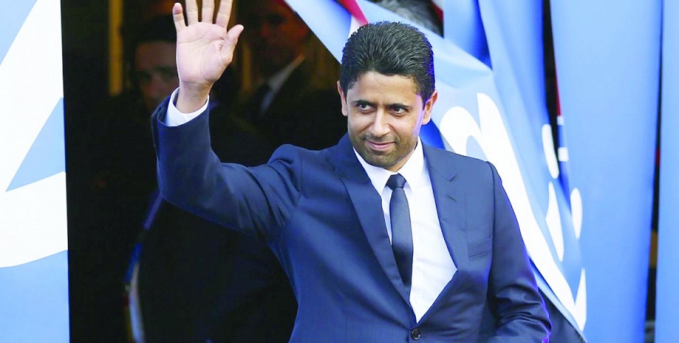 تعيين ناصر الخليفي رئيساً لرابطة الأندية الأوروبية