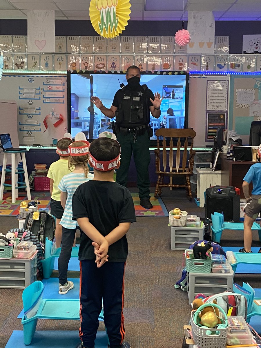 Thank you, Mike DeTar II, our Corporal, for joining in our fun. Aerobics with Corporal were a blast!@VillasElem