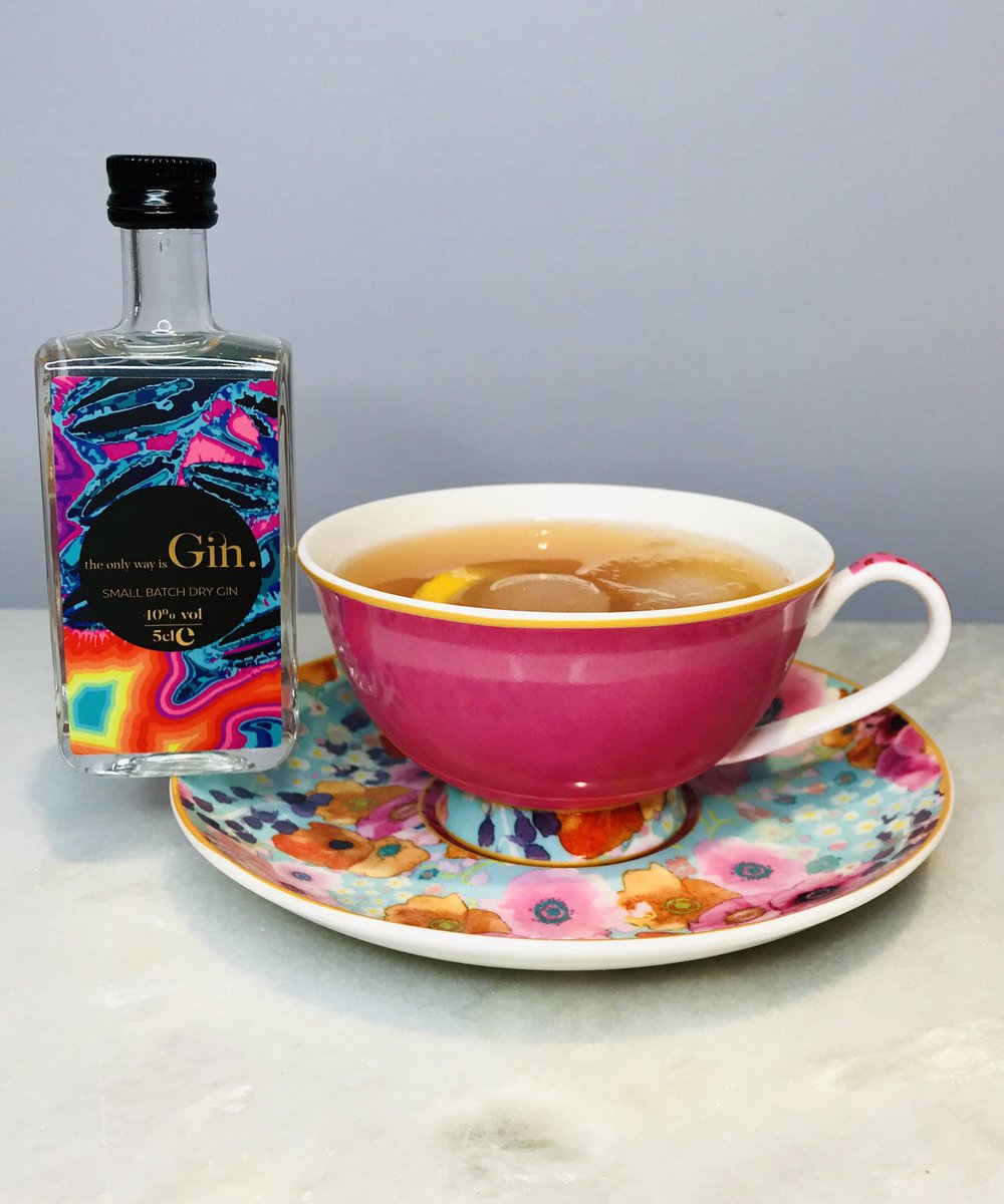 An Earl Grey G&amp;TEA for #NationalTeaDay Refreshingly delicious &amp; just so cute!