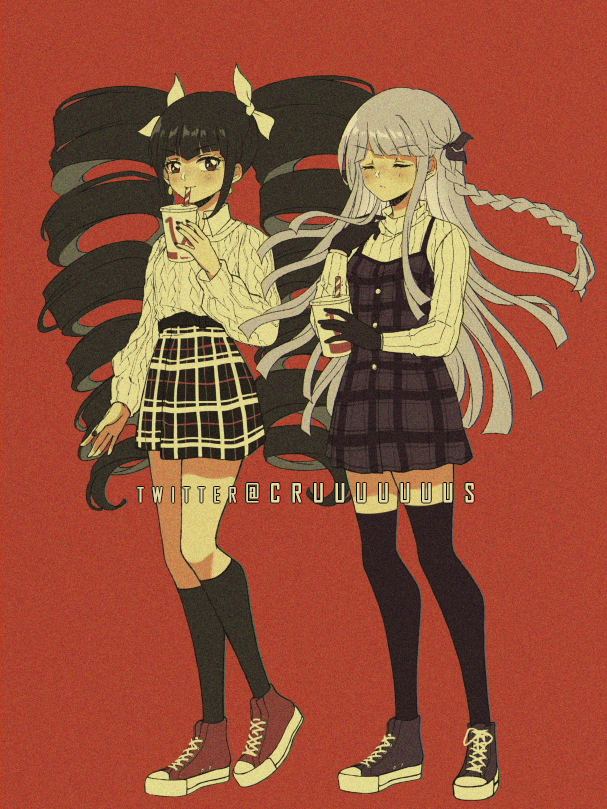 セレスティア・ルーデンベルク ,霧切響子 「Celes and Kirigiri ?? 」|Criis-chan 🌸のイラスト