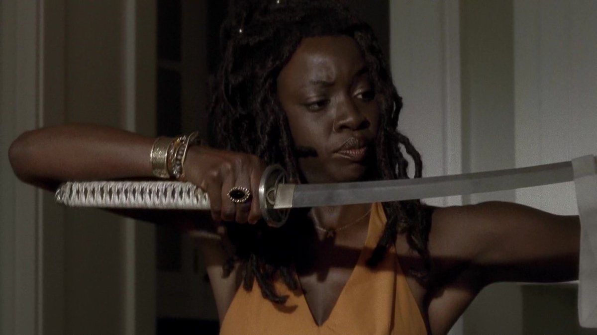 thinking about pre apocalypse michonne 