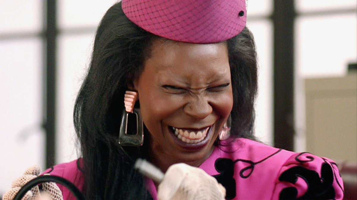Practically every black woman in Hollywood was considered for the role of Oda Mae Brown in Ghost including Tina Turner and Patti Labelle -- but Patrick Swayze fought hard for Whoopi to get the role. The director David Zucker wasn& #39;t sure he wanted to cast a comedian.