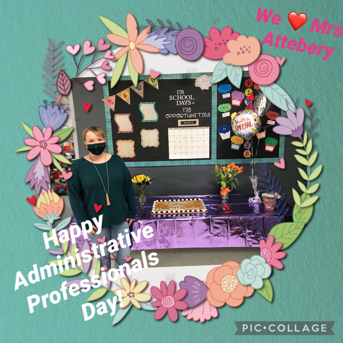 We are so thankful for all Mrs. Attebery does for us. She is the glue that holds us together. #AdministrativeProfessionalsDay #LISDFutureFocus