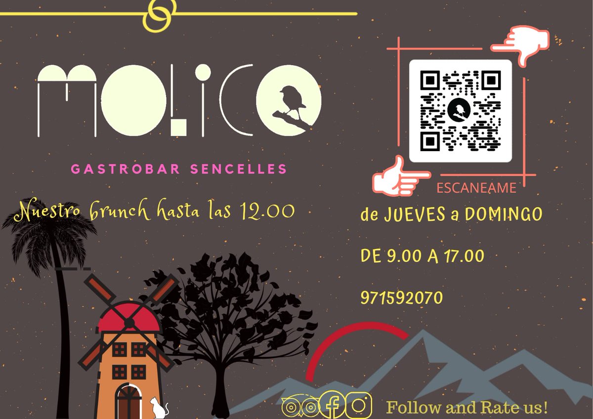 esmolico's tweet photo. De jueves a domingo desde las 9h nos vemos en @esmolico #sencelles https://t.co/psVnESX0MT
