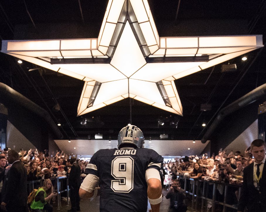 Happy Birthday <a href="/tonyromo/">Tony Romo</a>! 
From going undrafted in 2003 to your amazing broadcasting career, you’ve an inspiration to us all! Show your love for 9️⃣ with a special birthday wish. #DallasCowboys #CowboysDraft #CowboysForLife