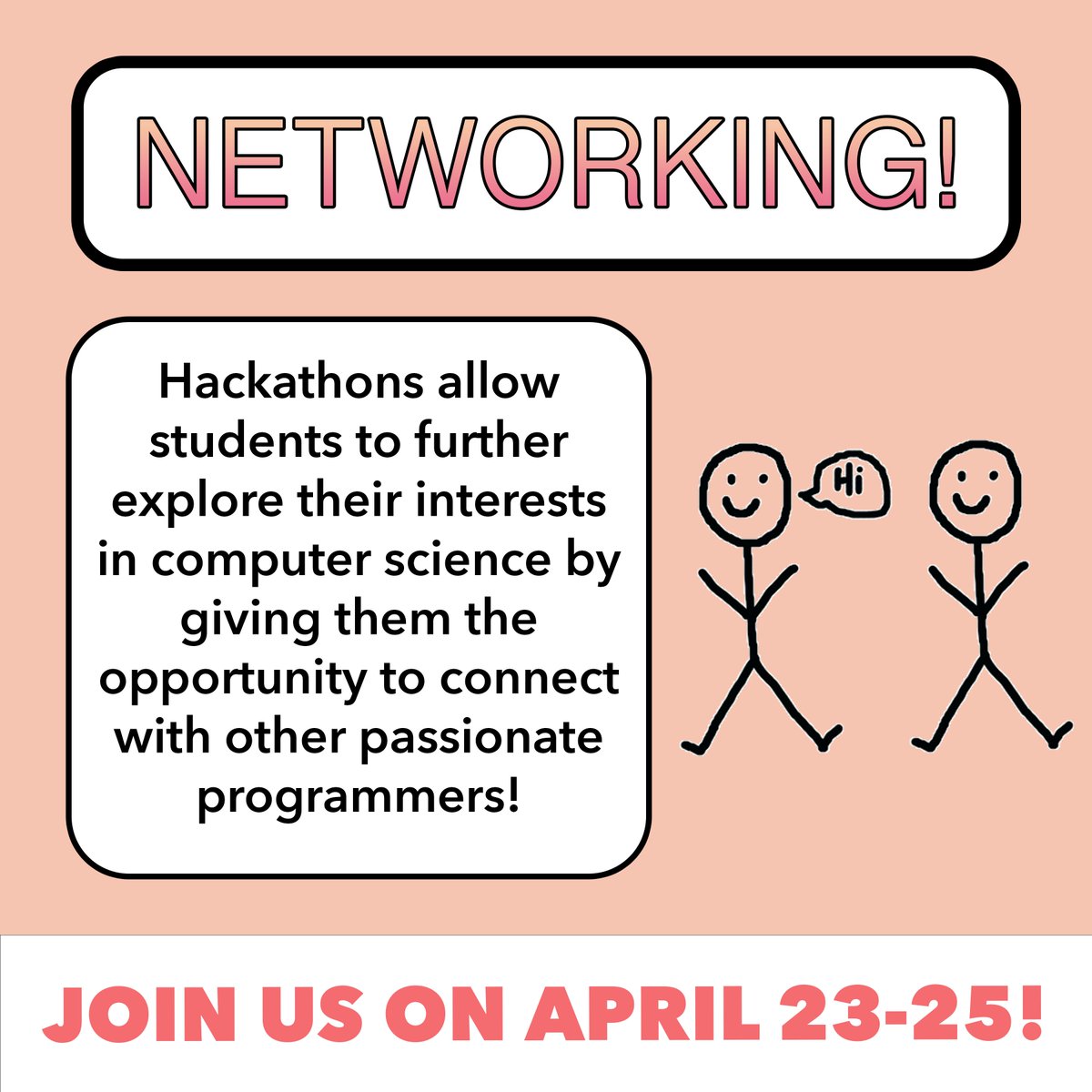 weshacks's tweet photo. WesHack, Wesleyan's Hackathon, is a weekend-long event that allows students with all levels of programming skills to collaborate and create new and exciting projects! WesHack will consist of working with your teams, but there are other events you can attend during the hackathon! https://t.co/UpdessOY6o