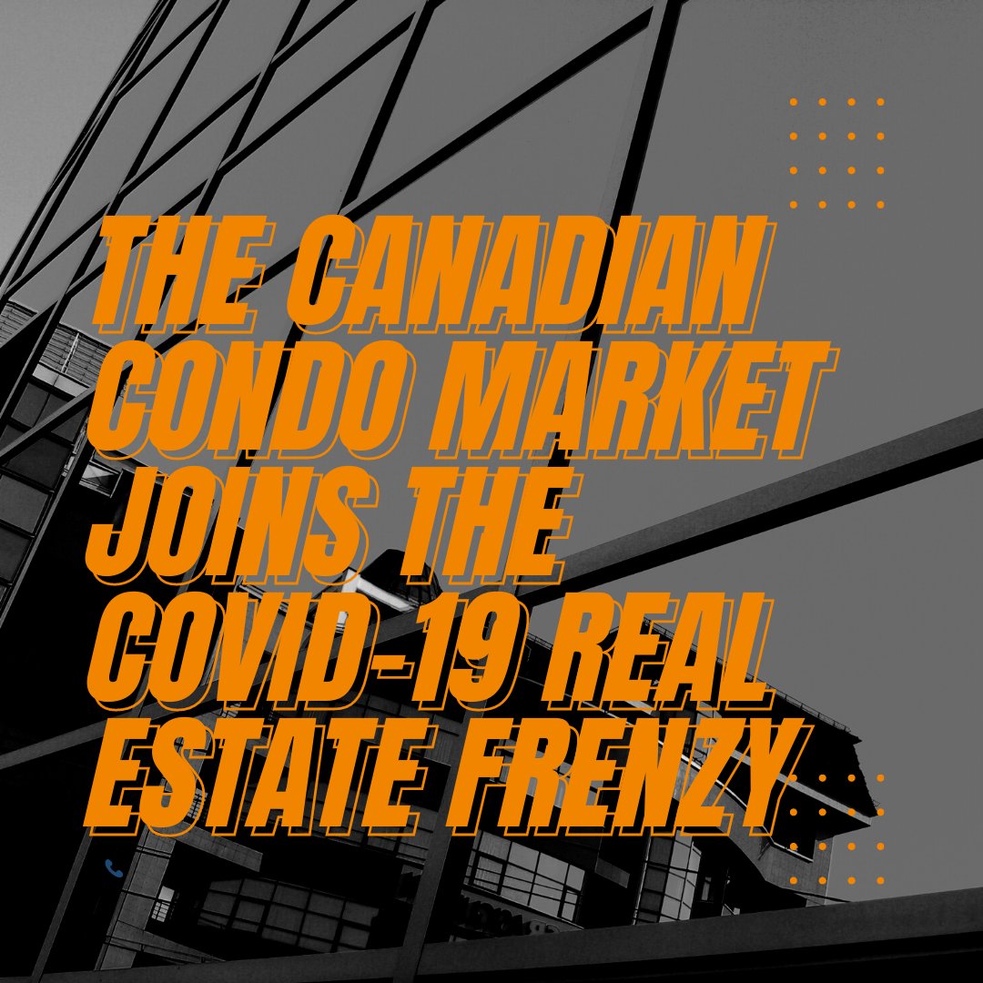 RealtorJazzC's tweet photo. Canada’s COVID-19 housing market extravaganza has, until recently, ignored condominiums. But no longer.
In the Greater Toronto Area, 
https://t.co/27RiWzgMNq
#realestate #realtor #entrepreneur #broker #homesforsale #realestateagent #home #property #forsale #investment https://t.co/gB1YuEQx8a