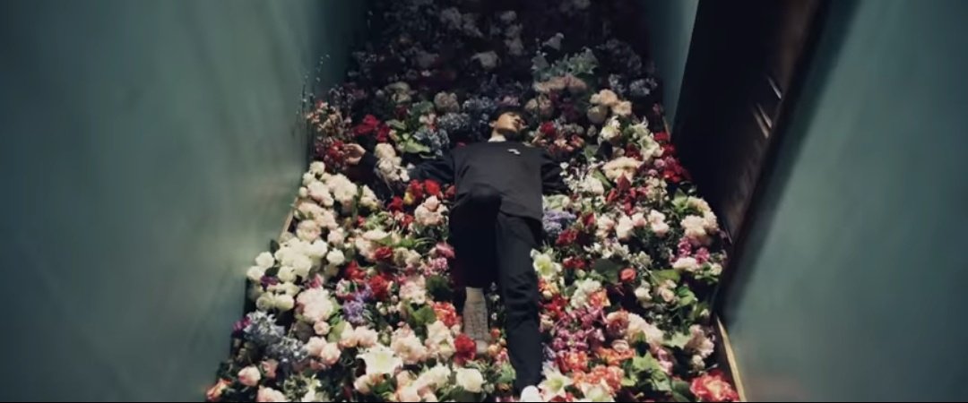 explained what led me do so; here in this thread, I'll once again explain why I relate yoonkook with yin-yang theory but with different attributes. let's consider the jpn mv of "I need u" ㅡ jungkook is lying on a bed of flowers while the lily behind yoongi is burning. now ++