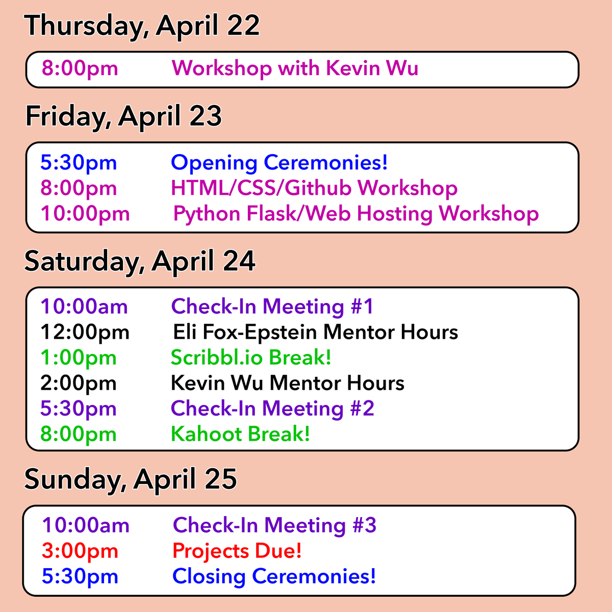 weshacks's tweet photo. WesHack, Wesleyan's Hackathon, is a weekend-long event that allows students with all levels of programming skills to collaborate and create new and exciting projects! WesHack will consist of working with your teams, but there are other events you can attend during the hackathon! https://t.co/UpdessOY6o
