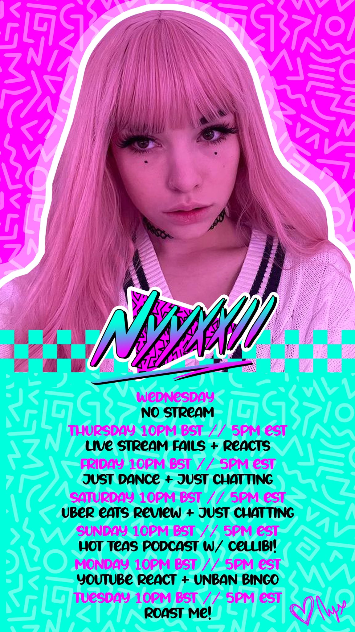 NYYXXII on X: This weeks stream :) t.coH90wlFHniX  X