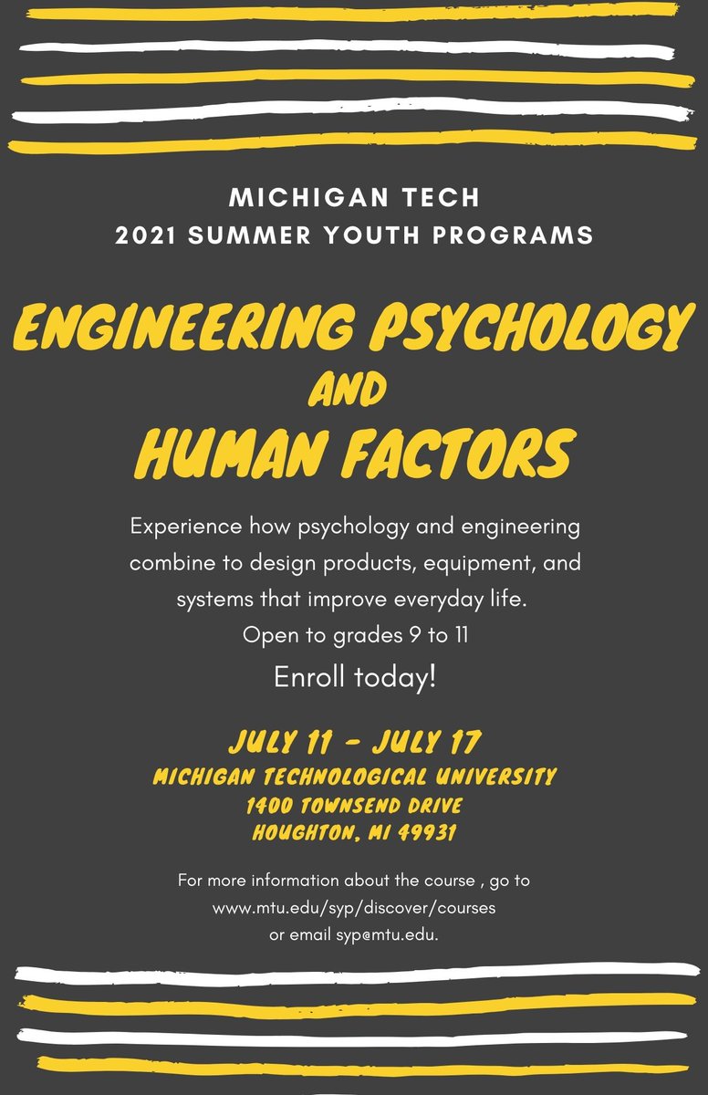 Cognitive and Learning Sciences at MTU tweet media