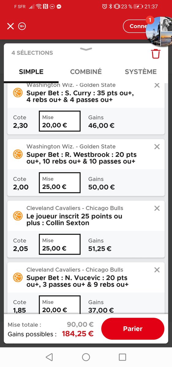 PqPronos's tweet image. Les picks #NBA de la nuit :

EN PHOTO BCP DE PICKS à prendre ce soir 😍😍 

Mises notées sur les captures  !

❤️ SI t'es prêt à encaisser bien comme il faut cette nuit 🍀🍀✅