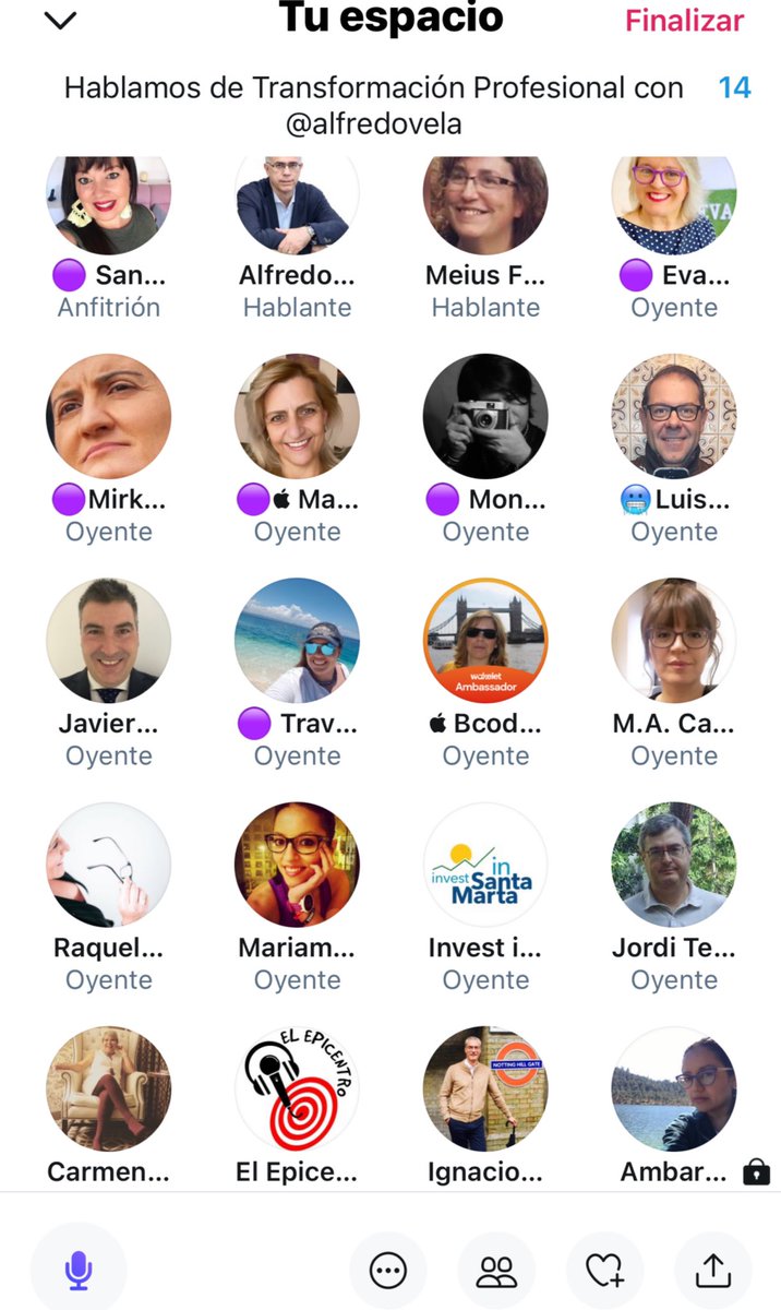 sandrallabres's tweet photo. 💜 Gracias si te has unido a #TipTopSpaces en @TwitterSpaces con el boss @alfredovela y sus recomendaciones para crear un correcto “yo digital” 
@EvaAnyon @interynet @mirkaplagon @marierlombard @CrisGuadarramaM @mferres @_JorgeMartin_ @LJavierGlez @JavierNavarrodS &amp; Co https://t.co/3CxDmrIyTw
