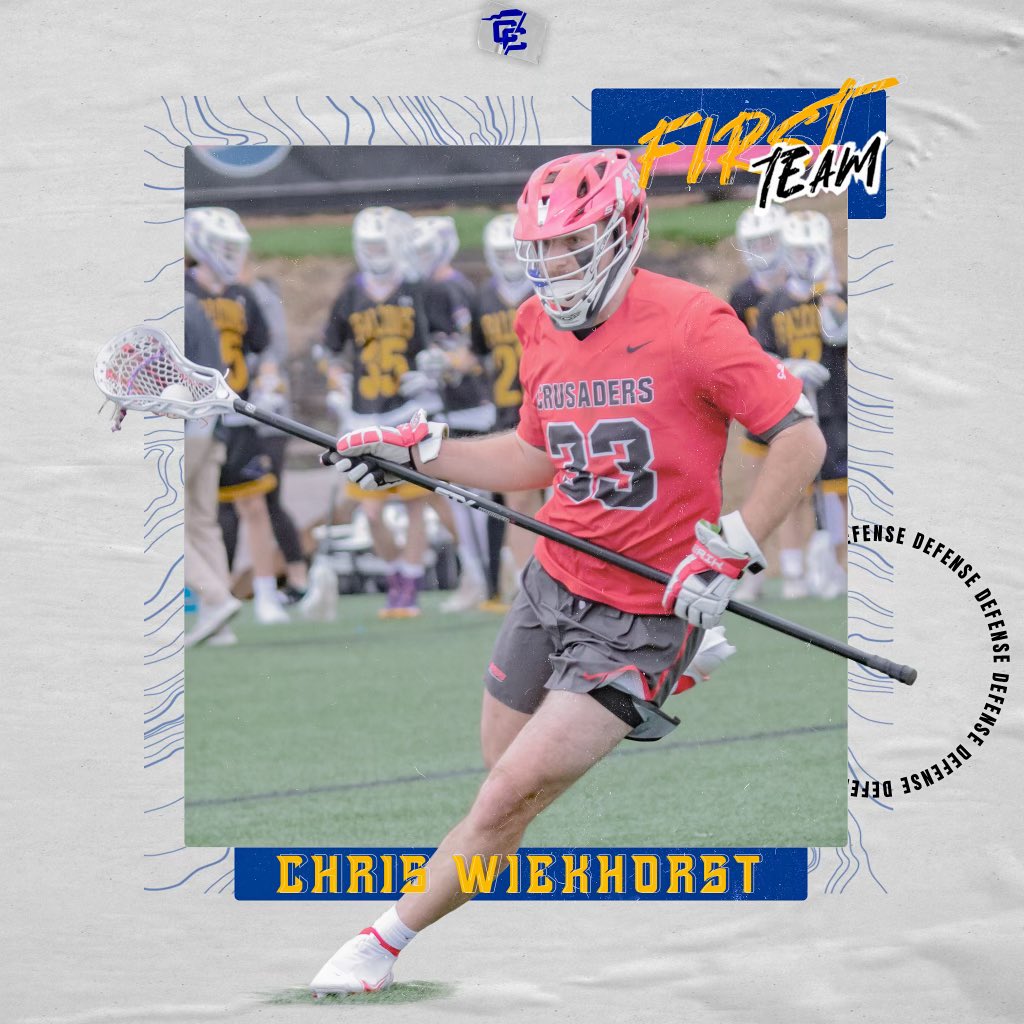 NGUMLax's tweet photo. Fired up to announce that the following guys have received 1st Team All-@ConfCarolinas accolades for this season:

#7 - LSM - Colin Courtney
#9 - Attack - Thomas Cecere
#33 - Defense - Chris Wieckhorst

Proud of these three!! #BOOM https://t.co/Utp9BXfCuy