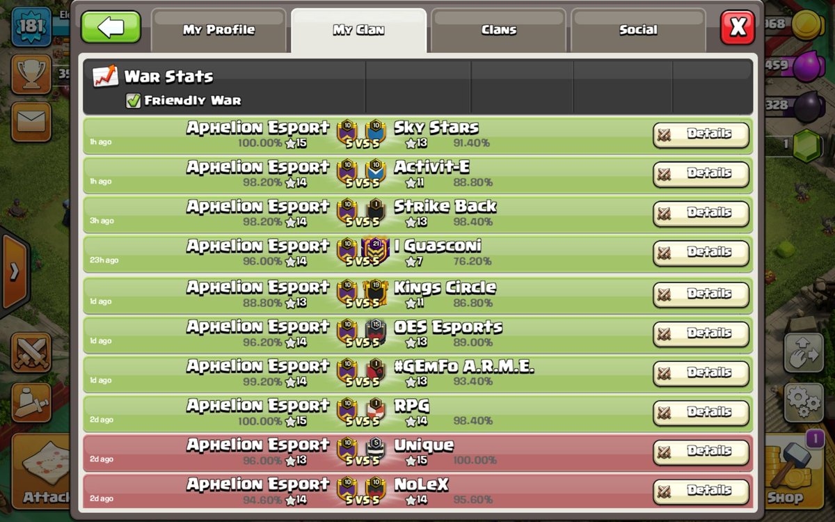 Nice day for my clan and me. We recover our shit start in ESL EU with a series of 8 wins.
Proud of my mates 😁