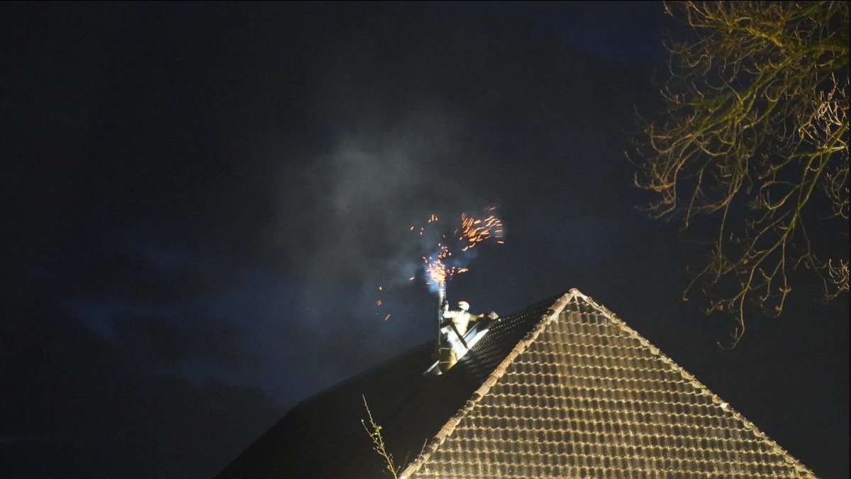 Melding schoorsteenbrand De Ring Leutingewolde