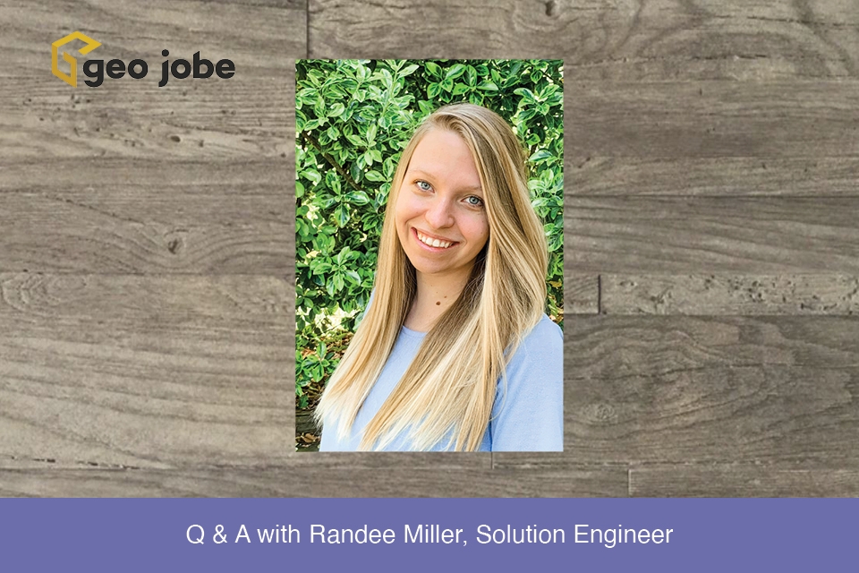 GEOjobeGIS's tweet image. Learn more about Randee, our newest hire in today's blog. 
#GIS #QuestionAndAnswer #SolutionEngineer
bit.ly/3xglpKg