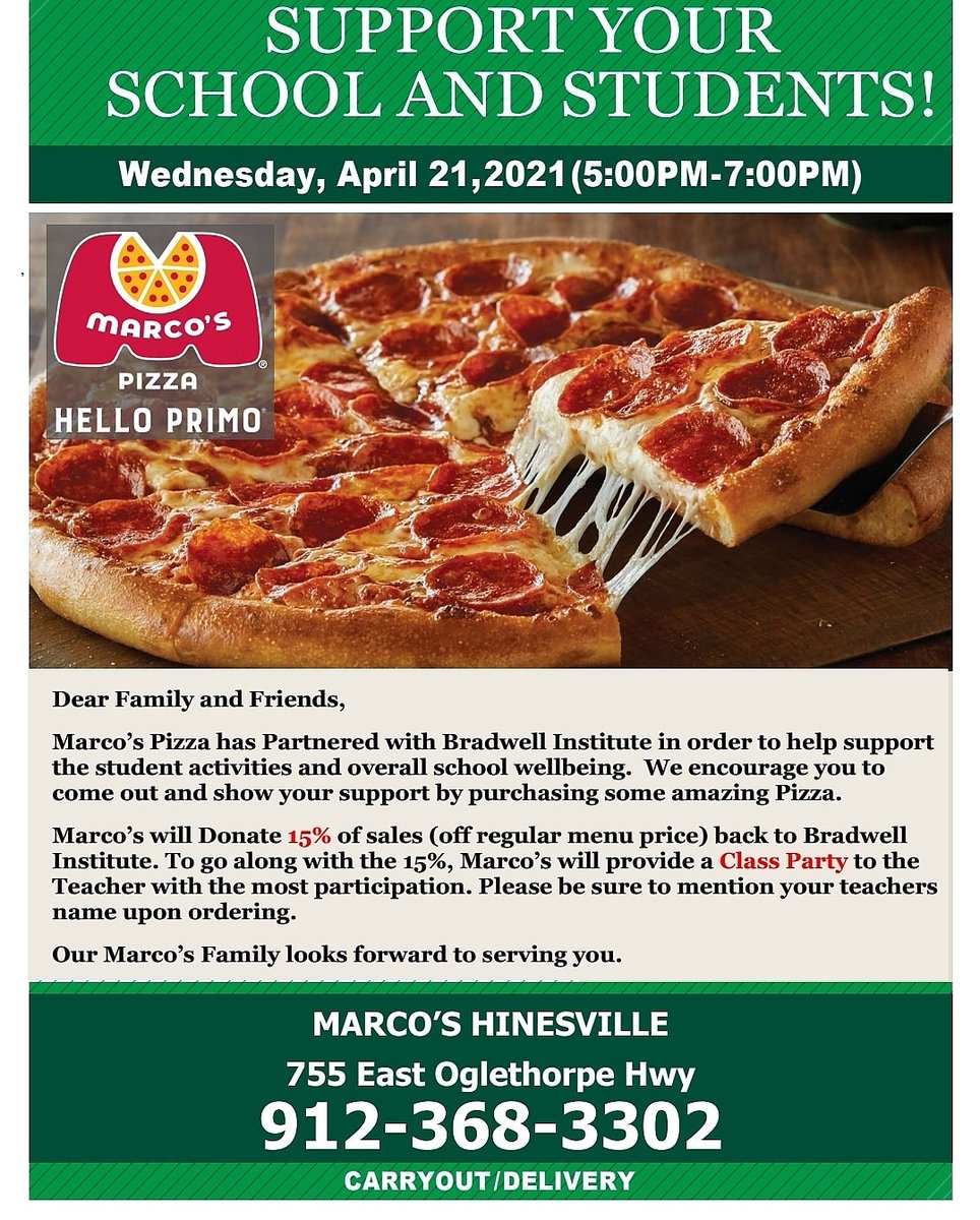 BIParentEngage's tweet photo. Tonight! 5pm - 7pm #pizzafordinner🍕 #SupportBI🐅 https://t.co/N3B20udH8W