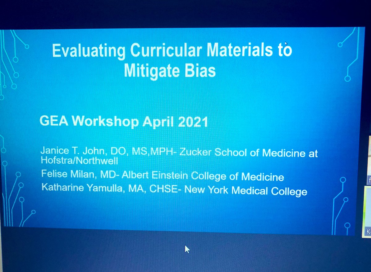 Great workshop #aamcGEA with such great tools to review our curriculum materials redcap.upstate.edu/surveys/?s=KAD…