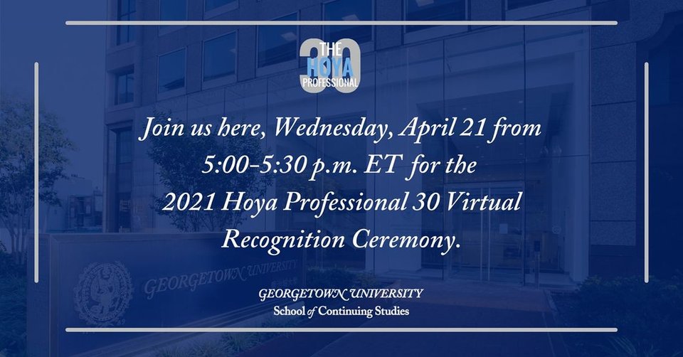 Georgetown SEM tweet media