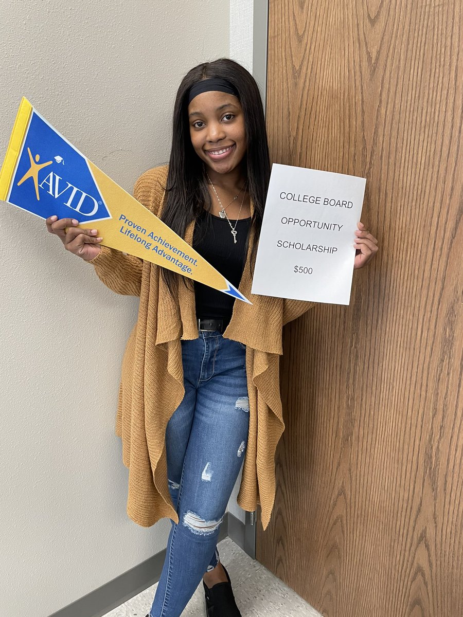 Tyler Legacy AVID (@tylerlegacyavid) on Twitter photo Shoutout to these two awesome AVID Juniors who already earned a $500 <a href="/CollegeBoard/">College Board</a> Opportunity Scholarship! <a href="/TylerLegacyAVID/">Tyler Legacy AVID</a> <a href="/TLRedRaiders/">Tyler Legacy High School</a> <a href="/jsmiley1984/">John Smiley</a> <a href="/MarlisHavard/">Marlis Havard</a> @BDePalermo Shoutout to these two awesome AVID Juniors who already earned a $500 <a href="/CollegeBoard/">College Board</a> Opportunity Scholarship! <a href="/TylerLegacyAVID/">Tyler Legacy AVID</a> <a href="/TLRedRaiders/">Tyler Legacy High School</a> <a href="/jsmiley1984/">John Smiley</a> <a href="/MarlisHavard/">Marlis Havard</a> @BDePalermo