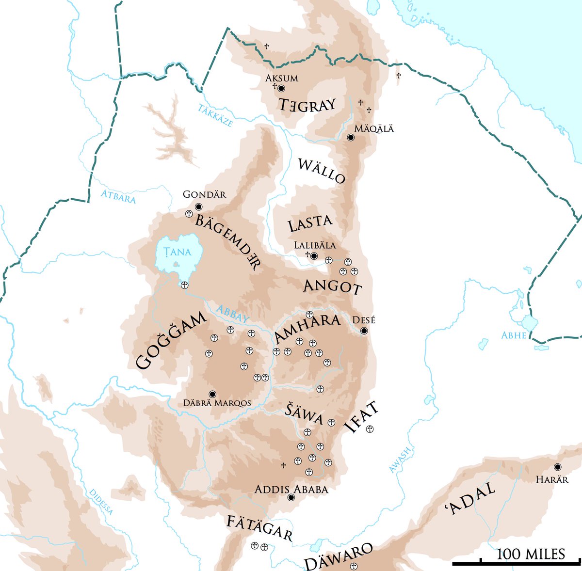 10/ But the Ethiopian ambassador al-Tabrīzī had fallen afoul of the Mamlūks before — he had traded Egyptian horses & arms to the Ethiopians, used by the Solomonic king to fight the nascent Sultanate of ʿAdal, a free Muslim principality that aṣe Yǝsḥaq considered his tributary.