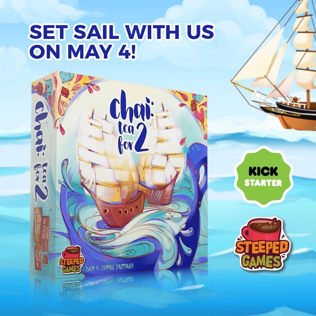 Steeped Games on Twitter "It's official... we're launching 🍵 Chai Tea