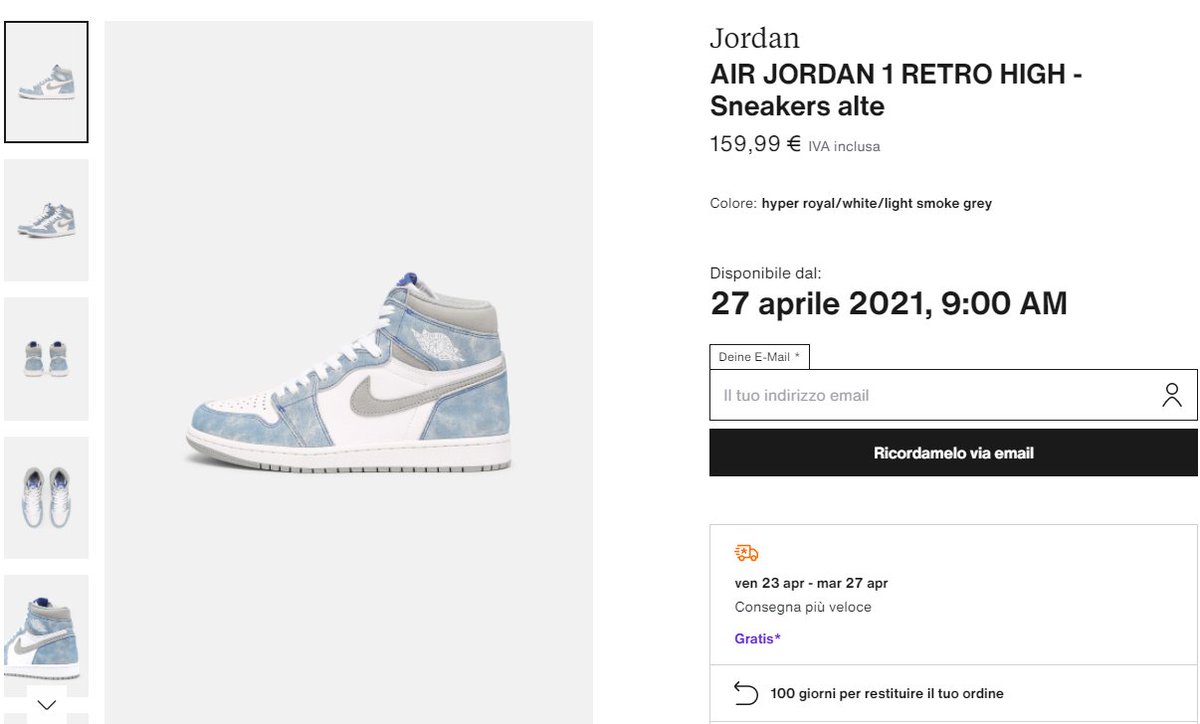 acclando's tweet image. We are open for groupbuys. Tag your cookgroups/bot/extensions.
Be ready for Jordan 1 High Hyper Royal💙👀