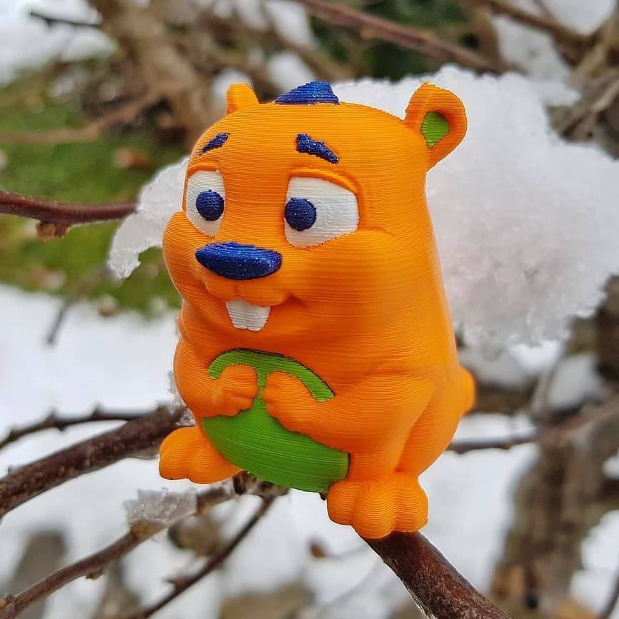 Chipmunk🐿️🐿️
#3dprinting #chipmunk  #3dprinted #3dprint #3dprints #3dmodel #3dmodeling #3dprintinglife #cartoon