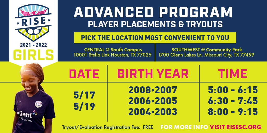 Is your plan to RISE to the top? Our Player Development Staff can help you get there.