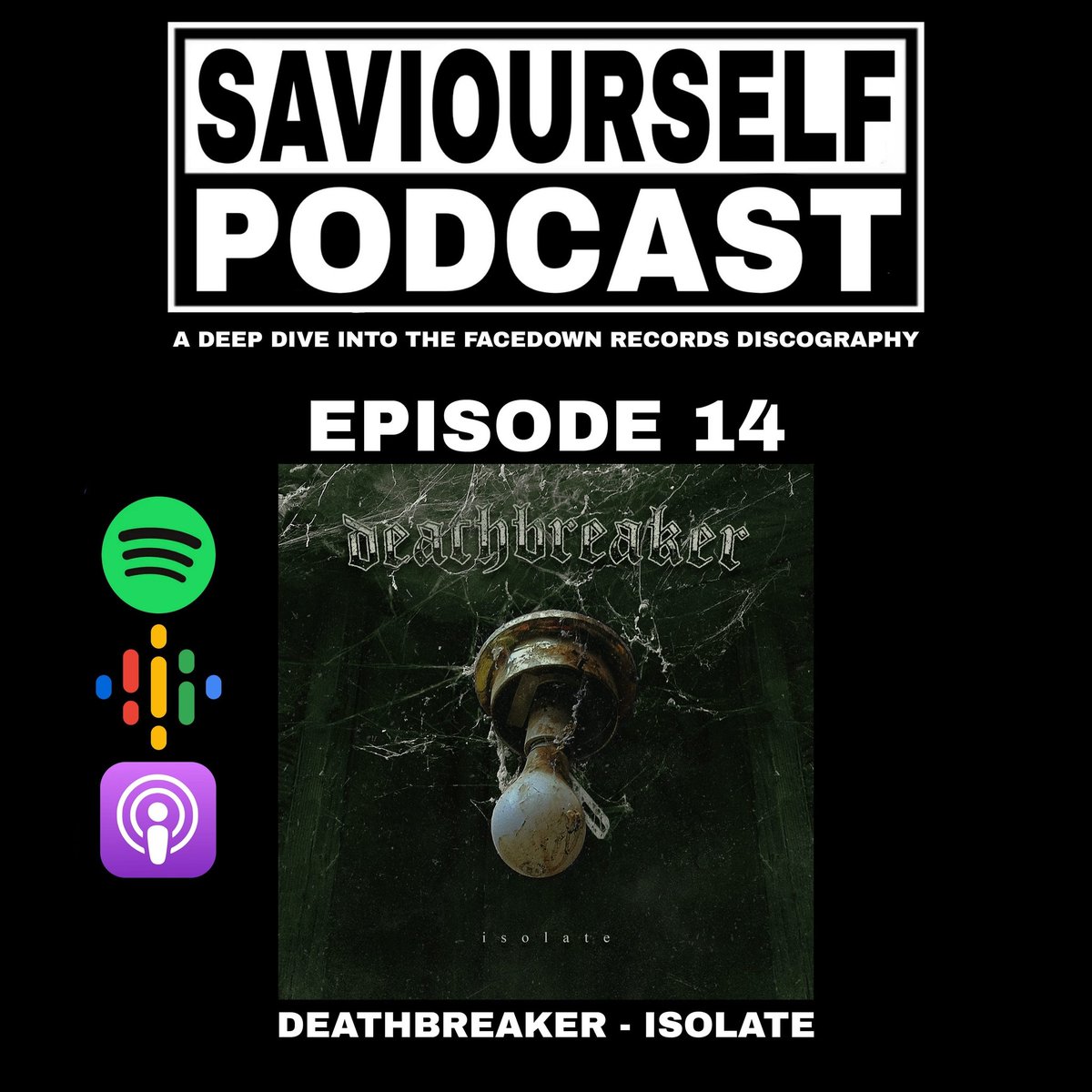 saviourselfpod's tweet photo. Love to hate? Hate to love? All the above? Episode 14 is out. Send us hate mail.
#deathbreaker #Facedownrecords #dissonanthardcore #metalcore #hardcore #metal #deathcore #saviourselfpod #sendhatemail https://t.co/NcqtN8DlPt